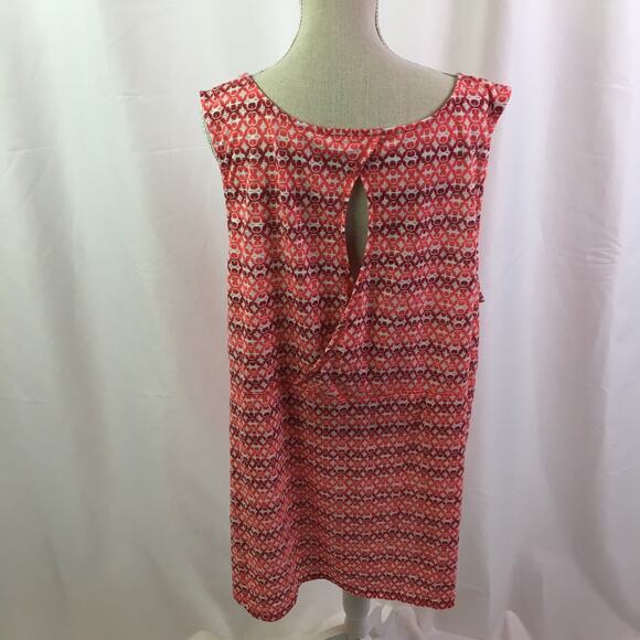 St. John's Bay Active Tank Top Coral Geo XL - Picture 6 of 13